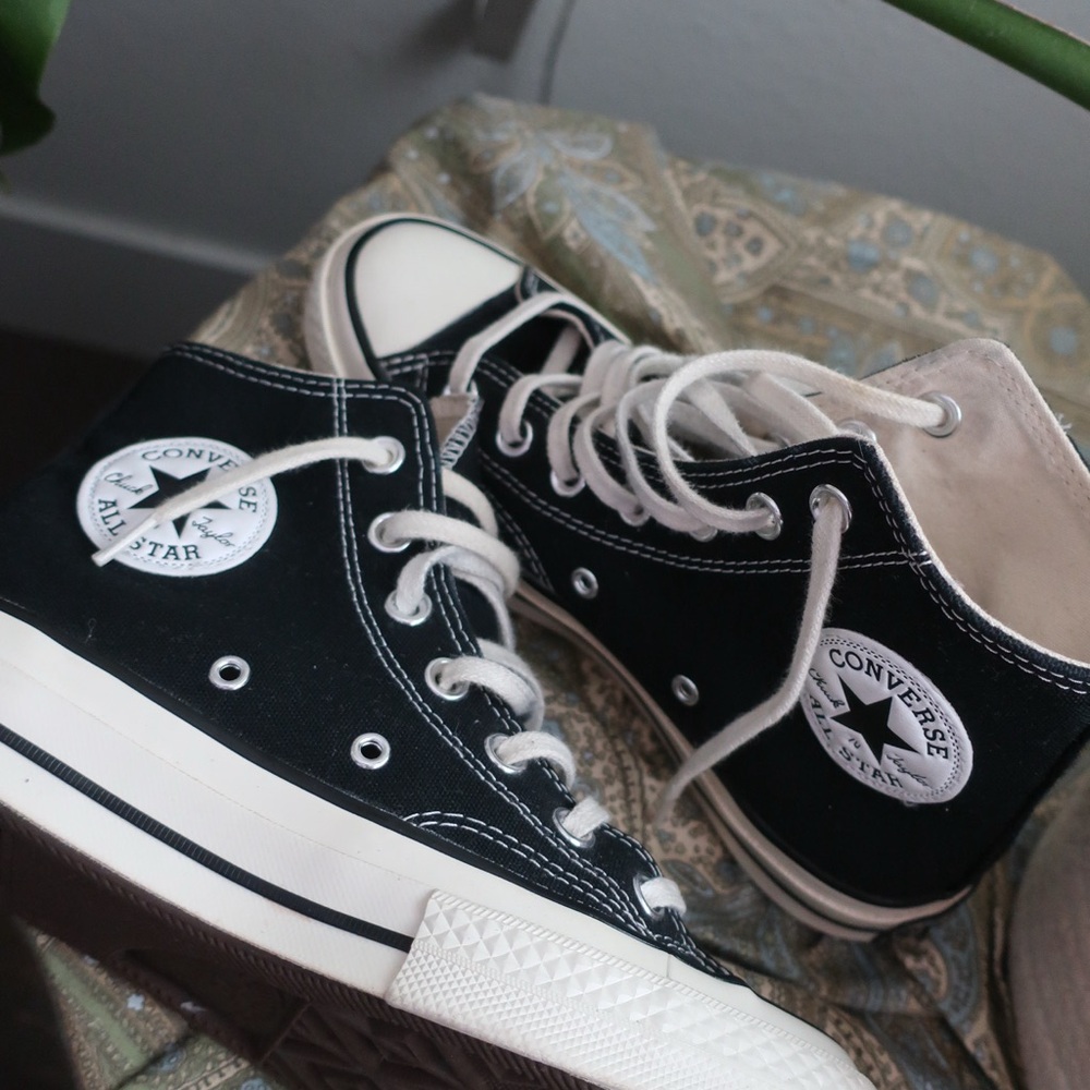 Converse Chuck Taylor 70 Black and Off White Sneakers